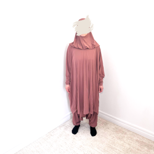 Jilbeb de bain - Vieux rose