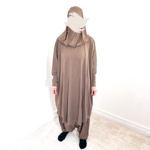 Jilbeb de bain - Taupe
