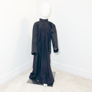 Qamis enfant avec col - Noir, 46