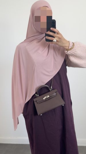 Jersey prémium luxe - Vieux rose clair