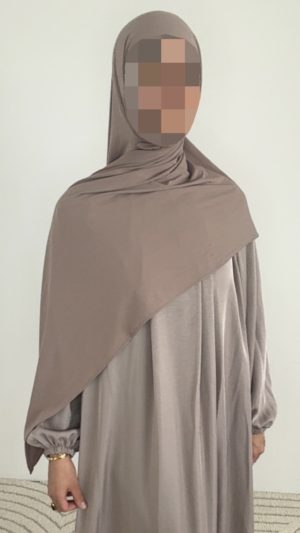 Jersey prémium luxe - Taupe rosé