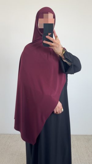 Jersey prémium luxe - Bordeau prune
