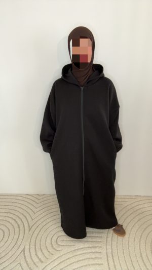 Gilet long molletoné