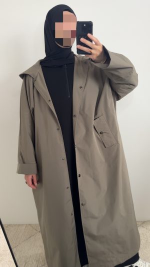 Parka imperméable oversize