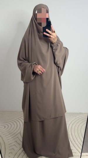 Jilbeb 2 pièces en microfibre T2