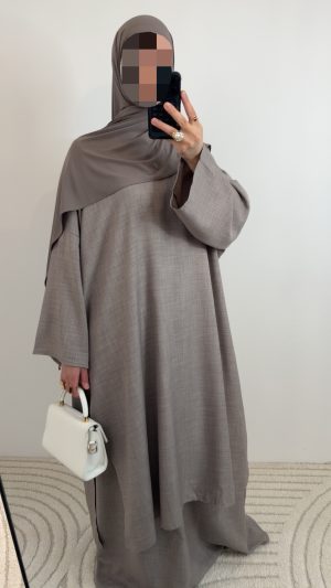 Ensemble jupe Layane - Taupe