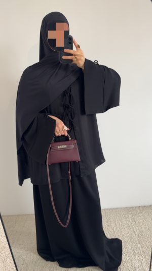 Ensemble jupe Zaynab - Noir