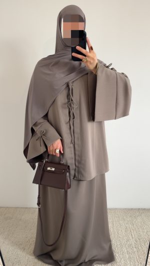 Ensemble jupe Zaynab - Taupe
