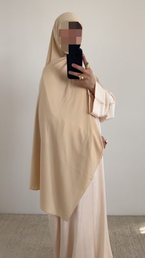 Jersey prémium luxe - Beige clair