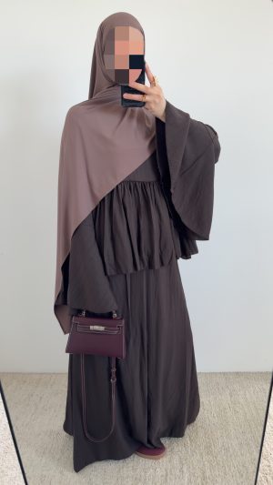 Ensemble jupe Elora - Marron