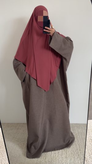 Abaya Louisa tall - Taupe