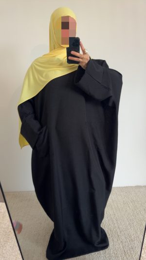 Abaya Louisa tall - Noir