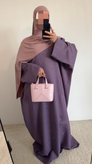 Abaya Louisa tall - Lilas