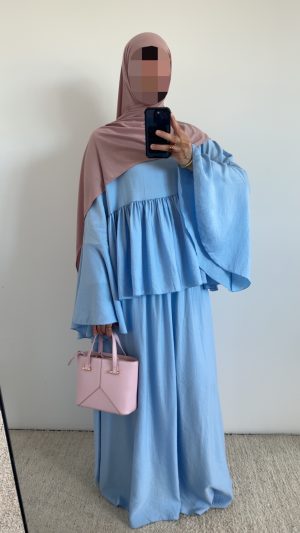 Ensemble jupe Elora - Bleu ciel