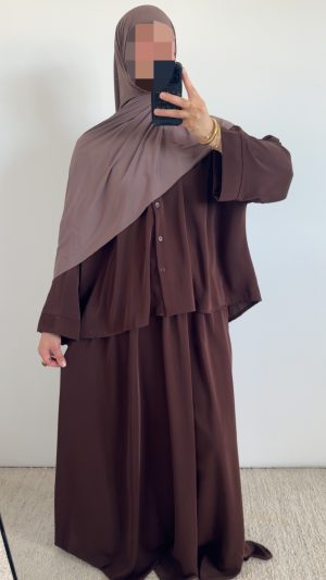 Ensemble jupe Medina - Marron