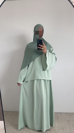 Ensemble jupe Lea - Vert d'eau
