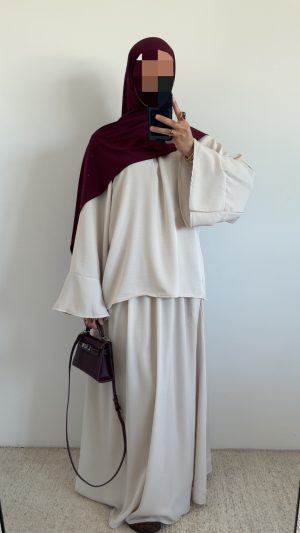Ensemble jupe Lea - Beige