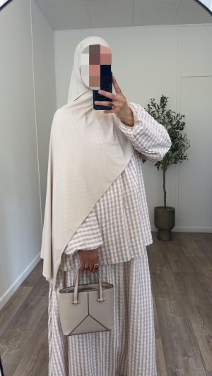Jersey prémium luxe - Crème