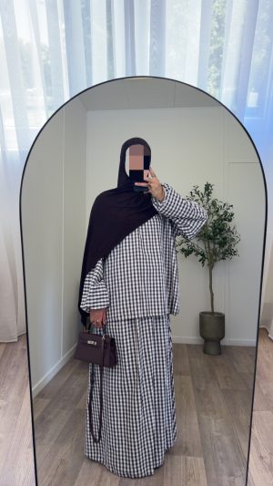 Ensemble jupe Caro - Choco