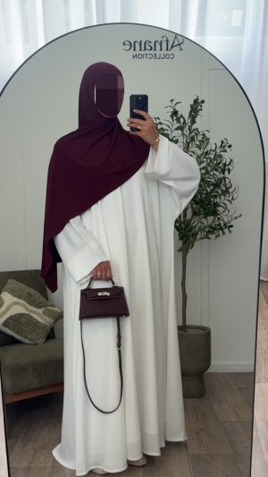 Abaya Seyna Taille 2 - Écru