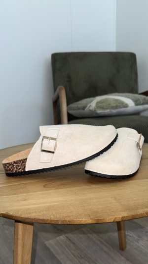 Mules beige